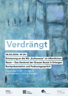 Zum Artikel "Buchvorstellung und Podiumsgespräch „Verdrängt. Die Erinnerung an die nationalsozialistischen ,Euthanasie‘-Morde“"